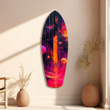 Kinetic Cosmos Glass Wall Art