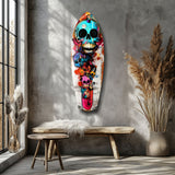 Street Soul Graffiti Skulls Glass Wall Art