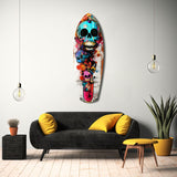 Street Soul Graffiti Skulls Glass Wall Art
