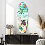 Caretta Caretta Glass Wall Art