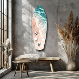 Seashore Glass Wall Art