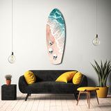 Seashore Glass Wall Art