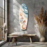 Shoreline Treasures  Glass Wall Art
