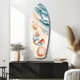 Shoreline Treasures  Glass Wall Art