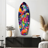 Tropical Symphony Glass Wall Art