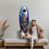 Beneath the Predator Glass Wall Art