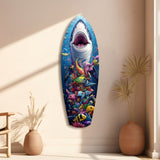 Beneath the Predator Glass Wall Art