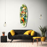 Tropical Mystique Glass Wall Art