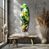 Tropical Forest Glass Wall Art