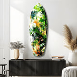 Tropical Forest Glass Wall Art