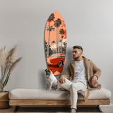 California Dreams Glass Wall Art