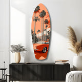 California Dreams Glass Wall Art
