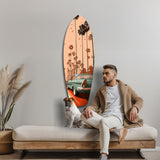 California Dreams V2 Glass Wall Art
