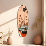 California Dreams V2 Glass Wall Art