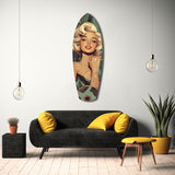 Marilyn Monroe V1 Glass Wall Art