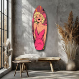 Marilyn Monroe V2 Glass Wall Art