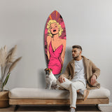 Marilyn Monroe V2 Glass Wall Art