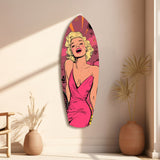 Marilyn Monroe V2 Glass Wall Art