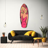 Marilyn Monroe V2 Glass Wall Art