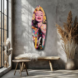 Marilyn Monroe V3 Glass Wall Art