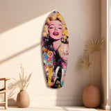 Marilyn Monroe V3 Glass Wall Art