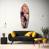 Marilyn Monroe V3 Glass Wall Art