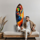 Cat Dream Glass Wall Art