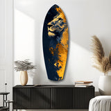 Lion Pride V1 Glass Wall Art