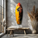Lion Pride V3 Glass Wall Art