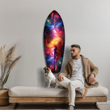 Safrane Space Glass Wall Art