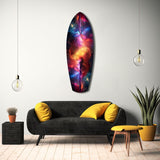 Safrane Space Glass Wall Art