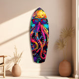 Mr Octopus Glass Wall Art