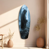 Light Saber Glass Wall Art