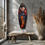 Superhero Glass Wall Art