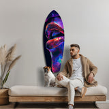 Colorful Lips V2 Glass Wall Art