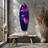 Colorful Lips V8 Glass Wall Art