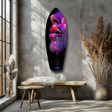 Colorful Lips V9 Glass Wall Art