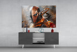 Deathstroke Glass Wall Art