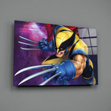 Wolverine Glass Wall Art.