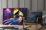 Wolverine Glass Wall Art.