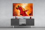 Joker Glass Wall Art.