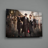 Peaky Blinders-Thomas Shelby Glass Wall Art.