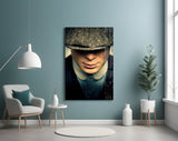 Peaky Blinders-Thomas Shelby Glass Wall Art.
