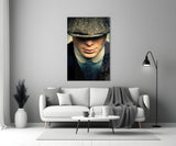 Peaky Blinders-Thomas Shelby Glass Wall Art.