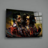 Fight Club-Tyler Durden Glass Wall Art.