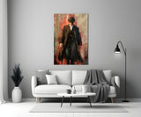 Peaky Blinders-Thomas Shelby Glass Wall Art.