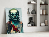 Joker Glass Wall Art.