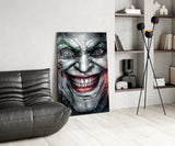 Joker Glass Wall Art.
