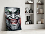 Joker Glass Wall Art.