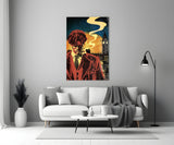 Peaky Blinders Glass Wall Art.